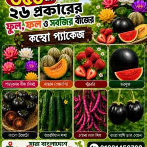 খন্দকার 350 - ২৬ প্রকার উচ্চ ফলনশীল হাইব্রিড বিজ প্যাকেজ